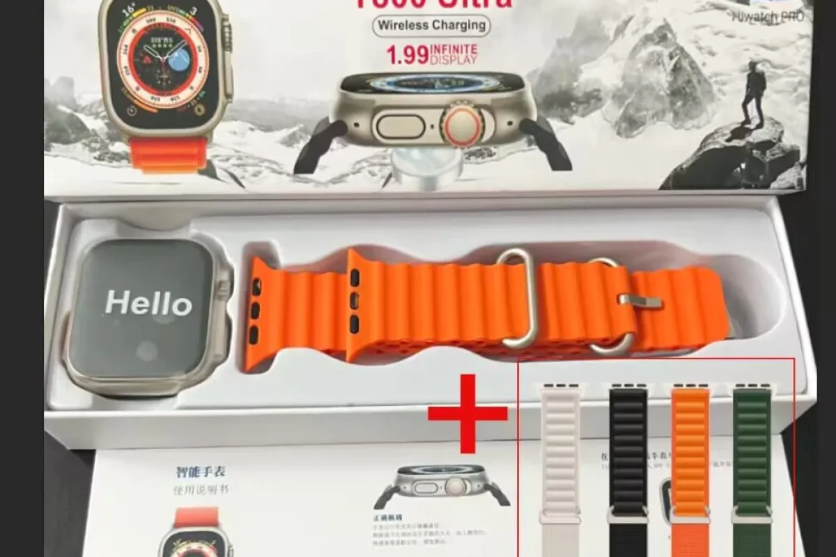 2026 Nova Série 8 Relógio T800 Ultra Smart Watch Esportivo Sem Fio À Prova D'água T800 Ultra2 MAX